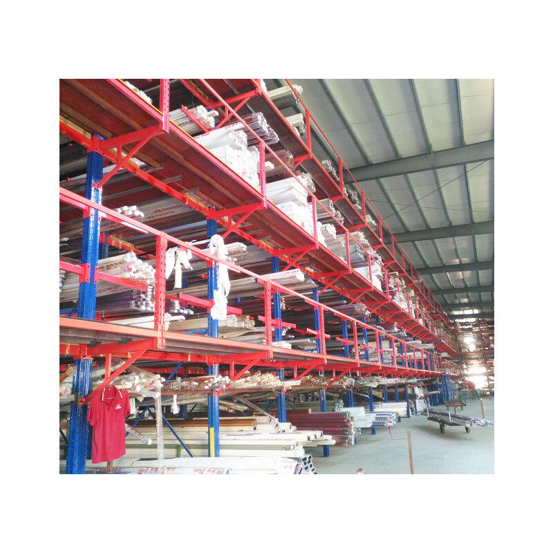 铝材门窗厂仓库货架发型仓库阁楼货架可拆卸立体仓库高位阁楼货架