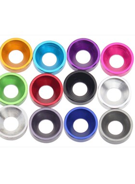 RC模型 改装心情配件金属 垫圈防虚位 介子 铝合金彩色M3沉头垫片