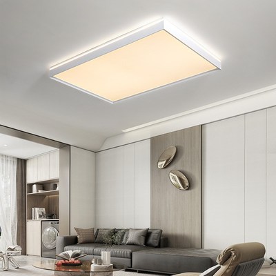 【哇噢】客厅吸顶灯现代简约房间卧室主灯法式奶油风中山家装灯饰