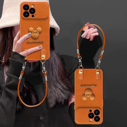 橙菱米奇适用oppofindx9pro手机壳x8s/x7ultra小羊皮oppo新款reno14/11/10女k13/12x保护套a6gt/a5a3a97a96a9