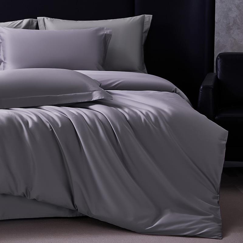 新款A类母婴级亲肤高端轻奢140S长绒棉系列四件套亲肤透气