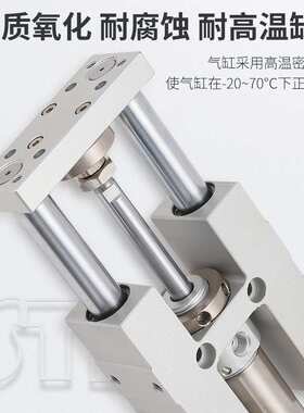TMIM12带导向TMICM20支架TMICL16气缸25X50X75X100X125X150X200-S