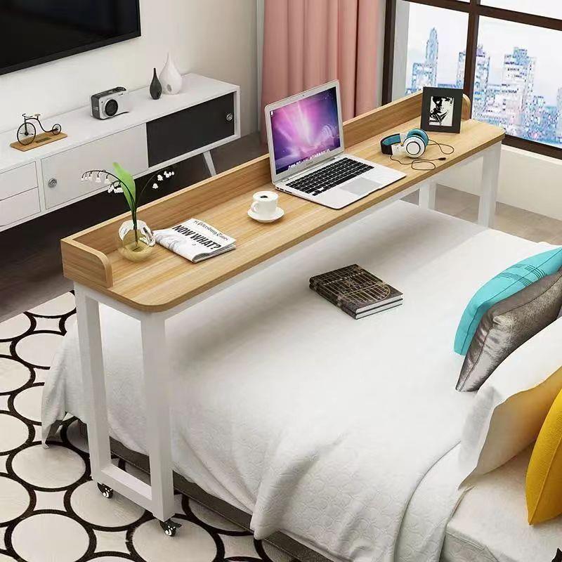跨床桌可移动电脑桌简易写字台桌家用卧室多功能床边懒人床上书桌