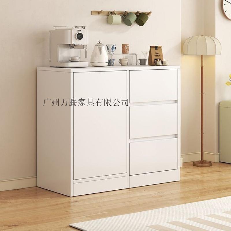 万腾餐边柜现代简约储物阳台家用小户型客厅靠墙入户北欧餐柜茶水