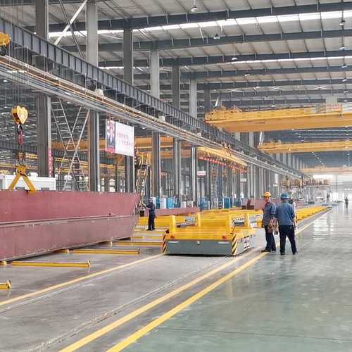 睿迈科电动轨道子母车一体式驱动轮重型周转车电瓶供电遥控车