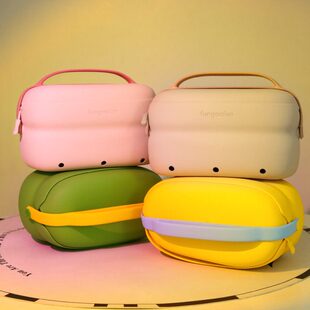 游泳收纳包干湿分离小号2024新款女高级浴包手提洗漱篮沥水洗澡包