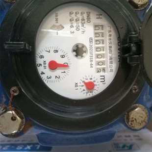 WS垂直水表3寸4寸6寸8寸干式 可拆法兰水厂工程大口径数字铁冷水表