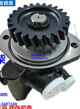玉柴4108发动机原厂D0710-3407100A转向泵江淮乘龙客货车方向助力