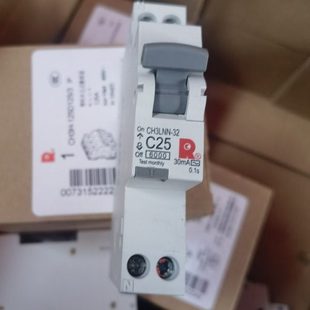 常熟开关厂 CH3LNN-32 1P+N C10/16/20/25/32A DPN型一位漏电微断
