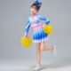 中国风青花瓷演出服团体竞技比赛儿童拉拉队健美啦啦操校园运动会