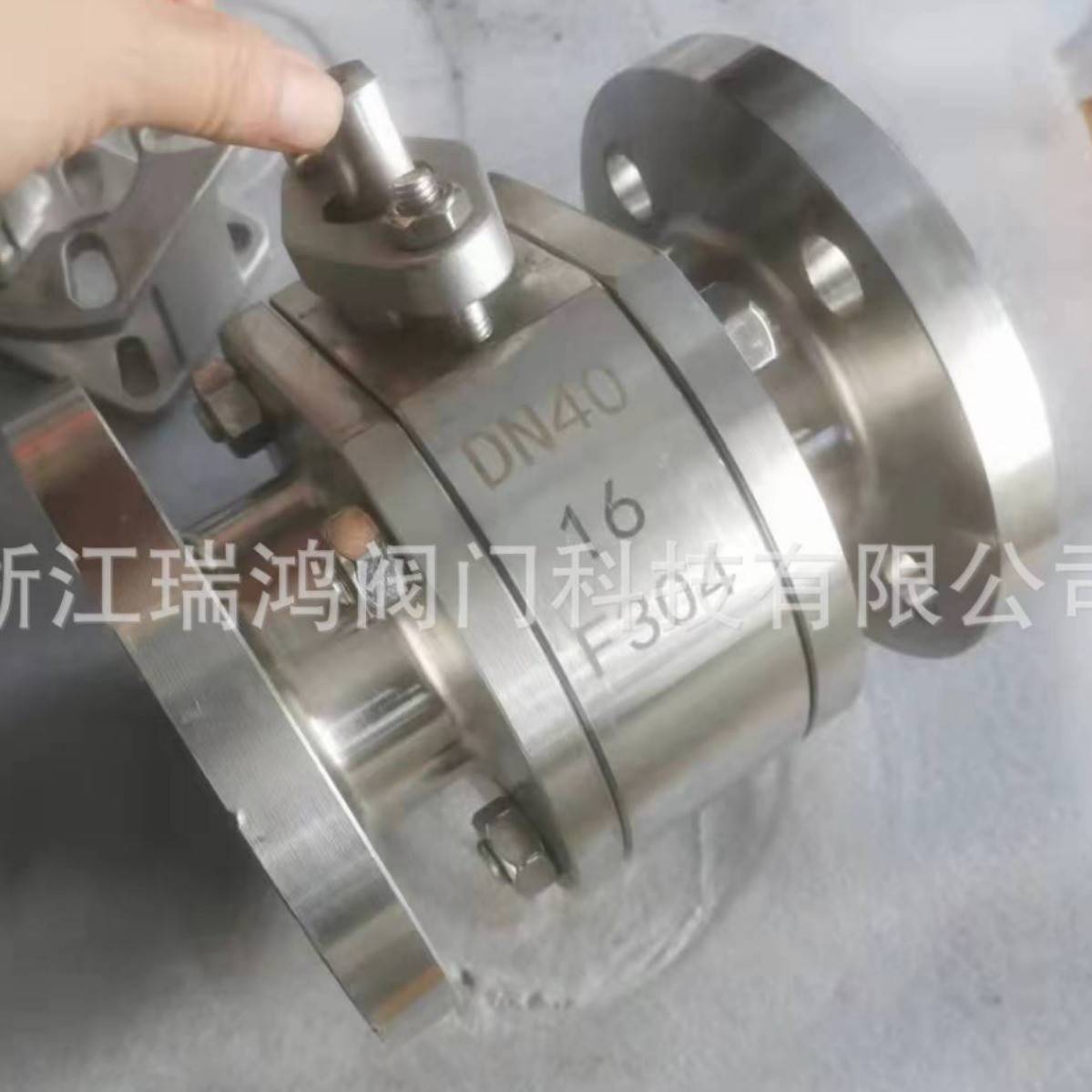 不锈钢陶瓷球阀手动陶瓷球阀不锈钢陶瓷法兰球阀Q41TC陶瓷阀