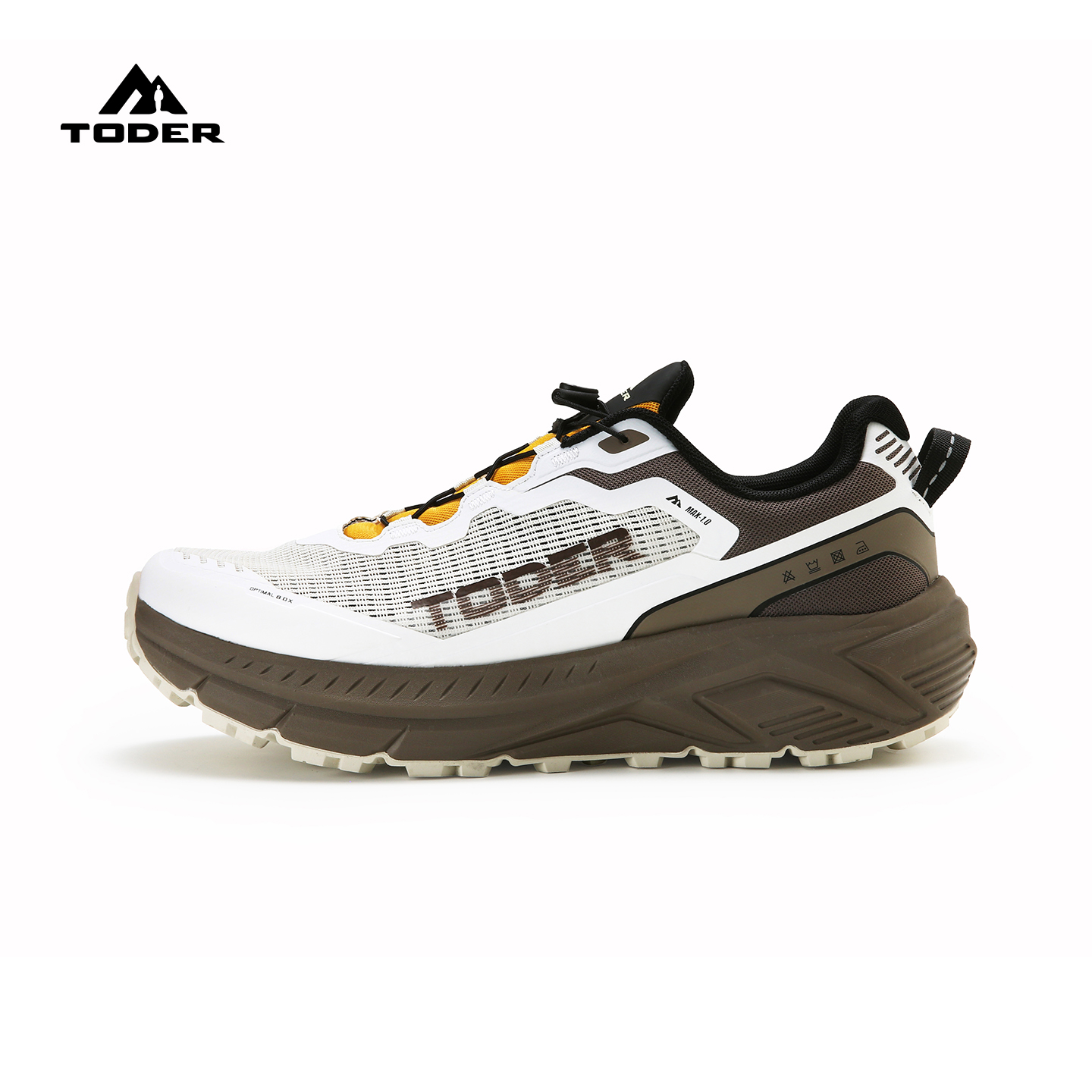 探野者TODER户外男女同款徒步鞋2025新款防滑透气运动登山跑步鞋