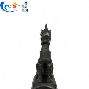 中式建筑屋面筒瓦配件 铝镁锰仿古瓦古建屋脊走兽配件龙