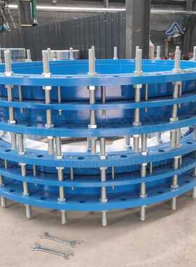 DN1200大口径双法兰传力接头 蝶阀管道钢制伸缩器碳钢C2F补偿接头