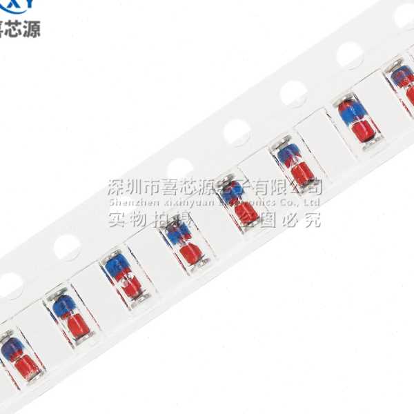 源头 ZMM4V7 贴片玻璃稳压二极管 4.7V 玻封LL34 1206 圆柱形