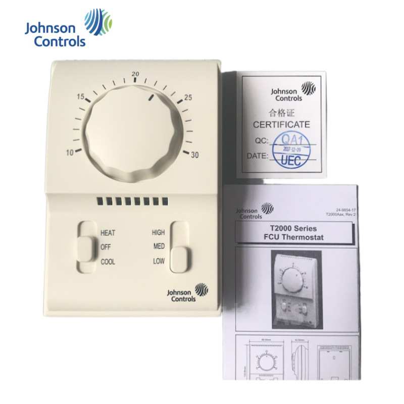 江森机械式三速开关温控器面板T2000AAC-0C0风机盘管T2000EAC-0C0