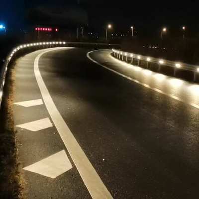 道路工程低空照明导向护栏灯 高速公路低位高光效防眩光led导向灯