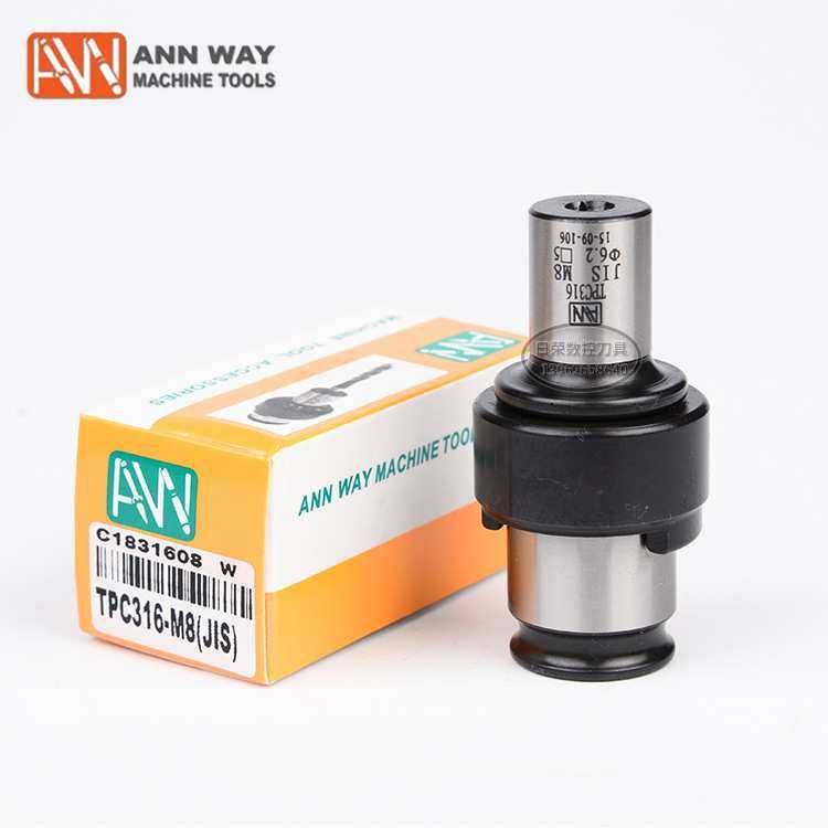 安威TPC-316/TPC830(JIS,ISO.DIN371,DIN376)丝攻筒夹扭力型
