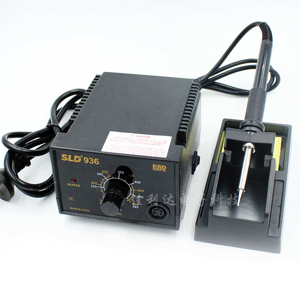 直销新力达SLD936无铅恒温可调焊台配原装1321发热芯防静电烙