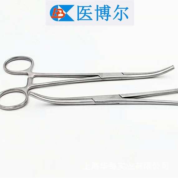 上海可可钳克扣钳14cm16cm18cm20cm24cmKocher forceps带钩钳子