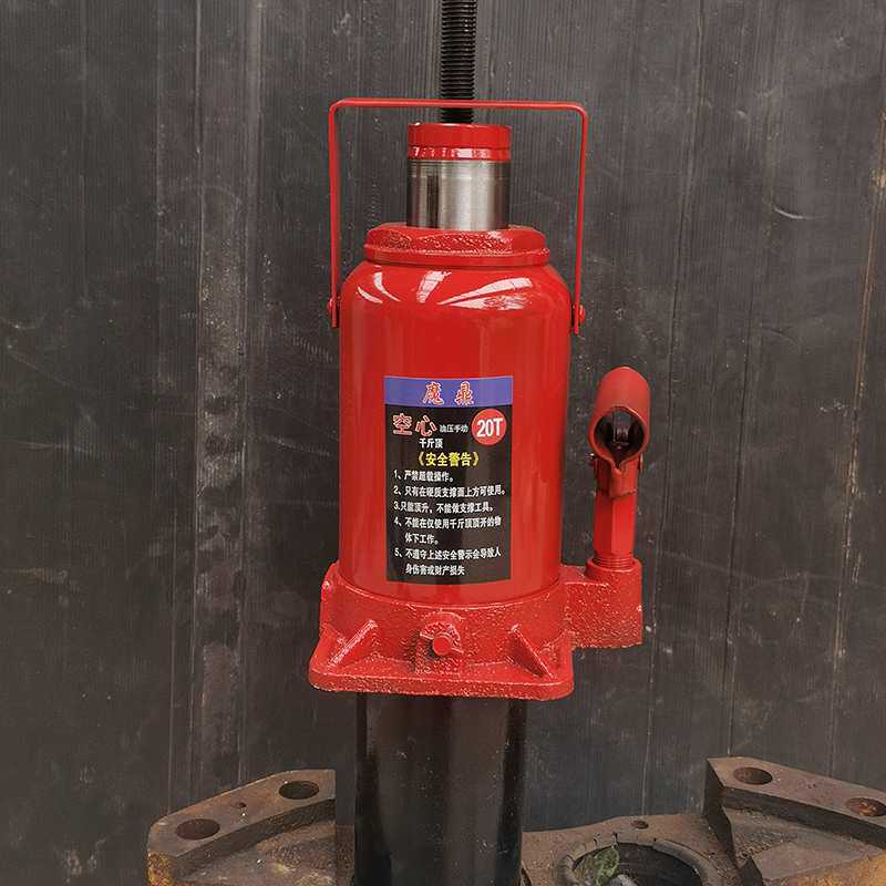 cs千斤顶20吨50吨手动液压空心千金顶10T16T横着丝杆螺杆车维修工
