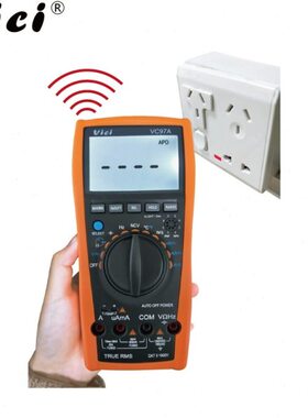 维希Vici VC97升级版4000显示数字万用表VC97A NCV真有效值带背光