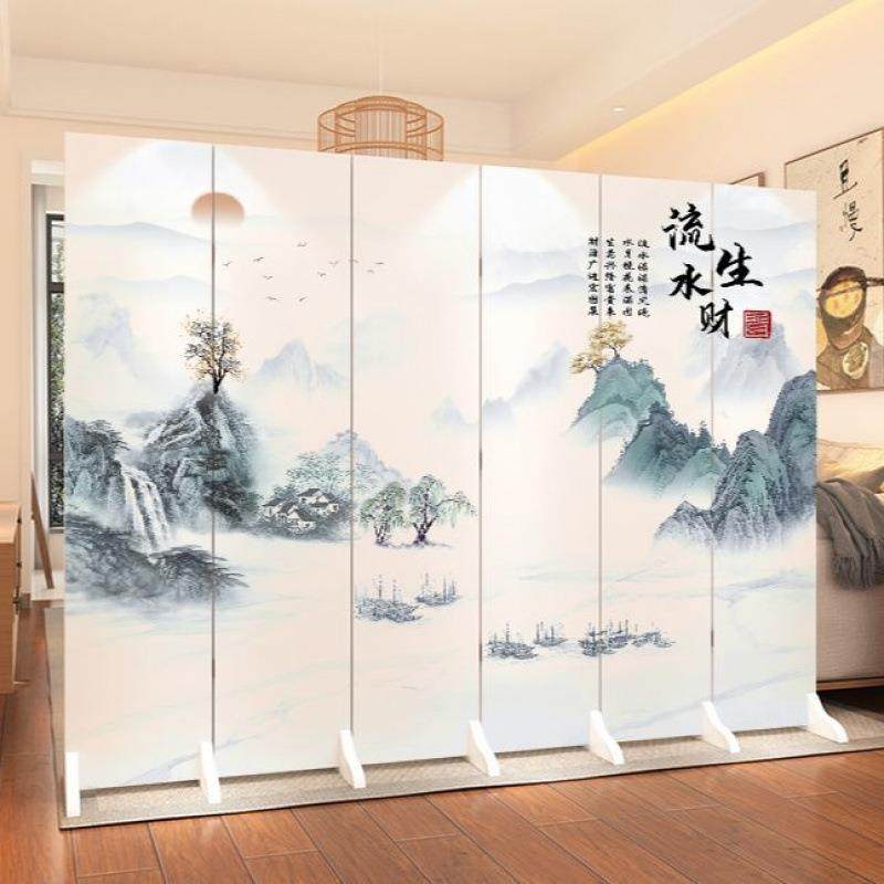 新中式屏风隔断办公室移动折叠客厅卧室简易遮挡家用进门玄关折屏,鲜花速递/花卉仿真/绿植园艺,割草机/草坪机,淘宝优惠券,粉丝福利购,淘宝优惠卷