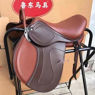 矮马综合鞍耐力鞍双肚带英式马鞍德保矮马鞍子马术马具配件