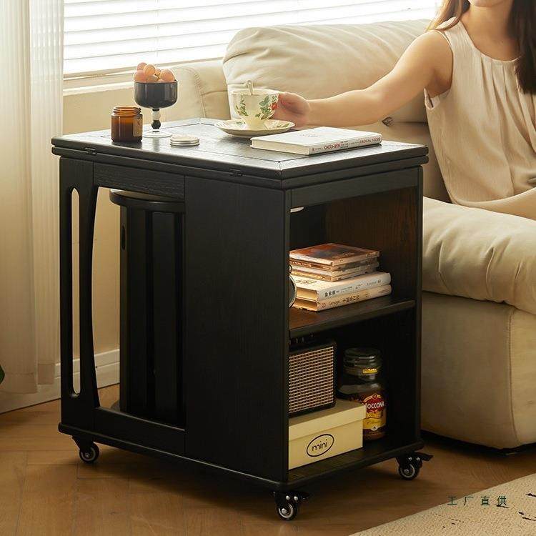 家用移动茶几多功能沙发边几折叠收纳茶桌组合凳子实木边柜小推车,玩具/童车/益智/积木/模型,毛绒/玩偶/公仔/布艺类玩具,淘宝优惠券,粉丝福利购,淘宝优惠卷