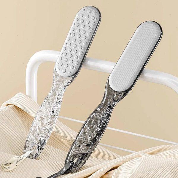 磨脚神器去死皮老茧双面不锈钢脚后跟打磨器家用脚皮锉刮脚搓脚板,家庭/个人清洁工具,搓脚板/洗脚刷/磨脚石,淘宝优惠券,粉丝福利购,淘宝优惠卷