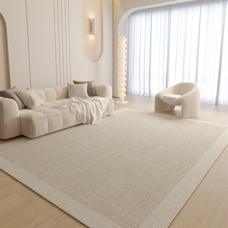 2025新款客厅地毯现代极简约轻奢沙发高级茶几毯T家用床边卧室地