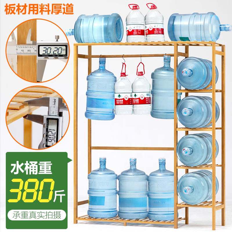 卧室简易衣架多功能收纳衣柜家用出租房防尘组合货架式置物架竹制