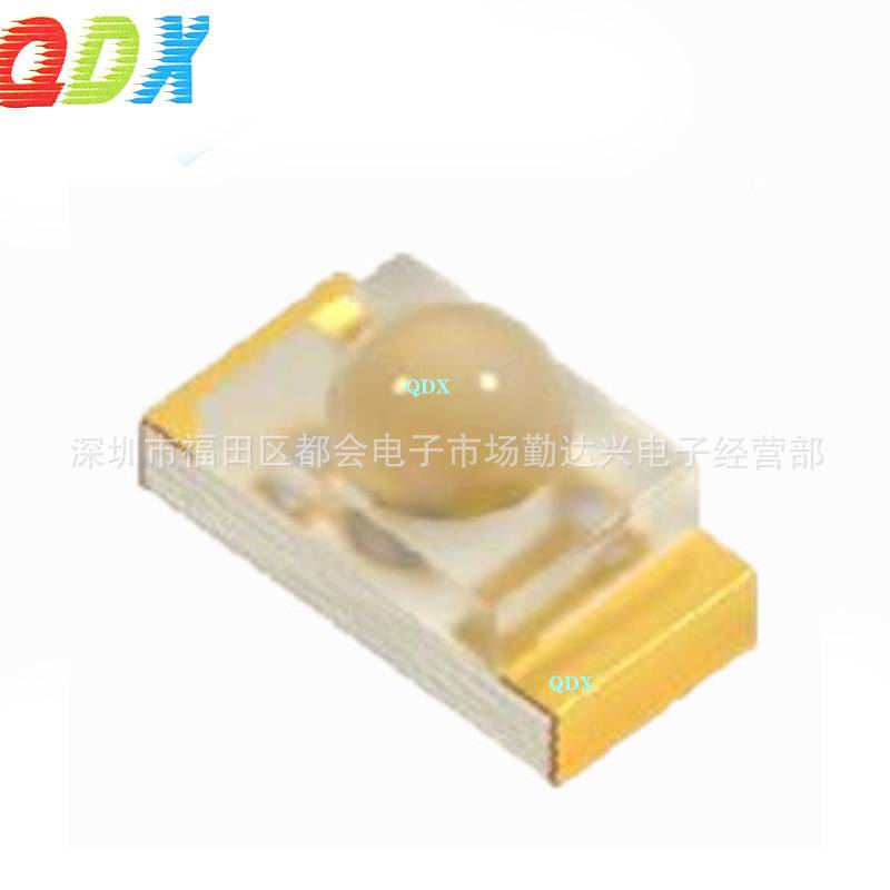 0603球头贴片led灯珠 0603球面凸头带透镜 红黄蓝绿白光 高亮灯珠