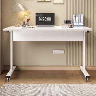 电脑桌台式 办公桌书学妆生464家用学习写字可桌移动床边桌桌女生