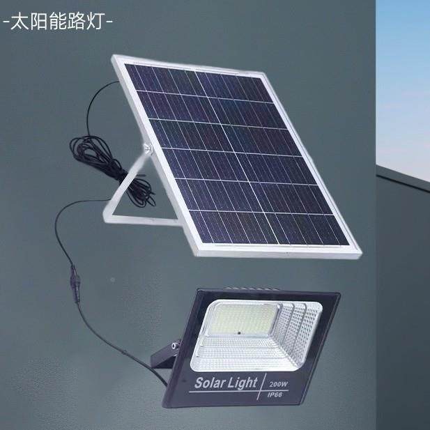 led阳能一农体路灯村用太庭院灯超亮家人体感应用室外防雷照明灯