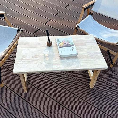 实木ZDZ05质可折叠矮桌榻子户外桌营便携床上榻米飘露窗小茶几折