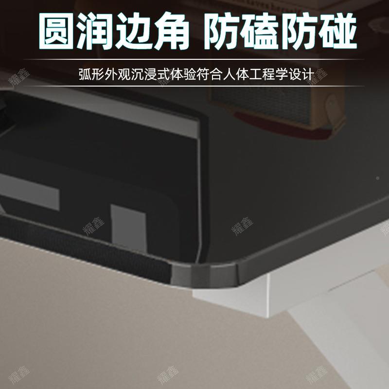 钢化玻璃竞台桌电脑桌家用出租见详情房卧脑室式电桌简约办公电桌