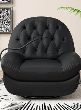 可睡按摩发摇功椅躺动舱太空多LNL能电可沙单人沙发懒人沙发加热