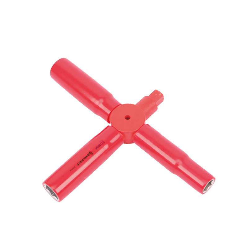 钢盾 SHEFFIELD S150080 VDE 十字轮胎扳手13,14,17,19mm