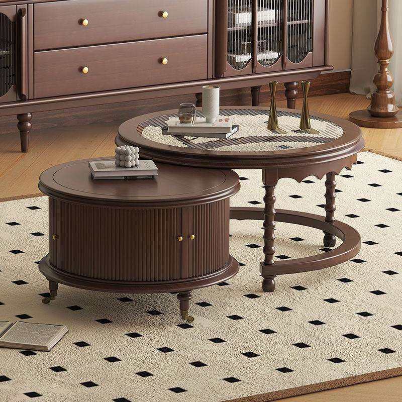 美式复古实木茶几黑檀色圆形茶台组合收纳茶几整装实木客厅小圆几,玩具/童车/益智/积木/模型,毛绒/玩偶/公仔/布艺类玩具,淘宝优惠券,粉丝福利购,淘宝优惠卷