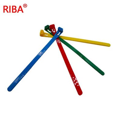 彩色活扣尼龙扎带8x300宽7.6mm可松式扎带N可重复使用塑料扎带包