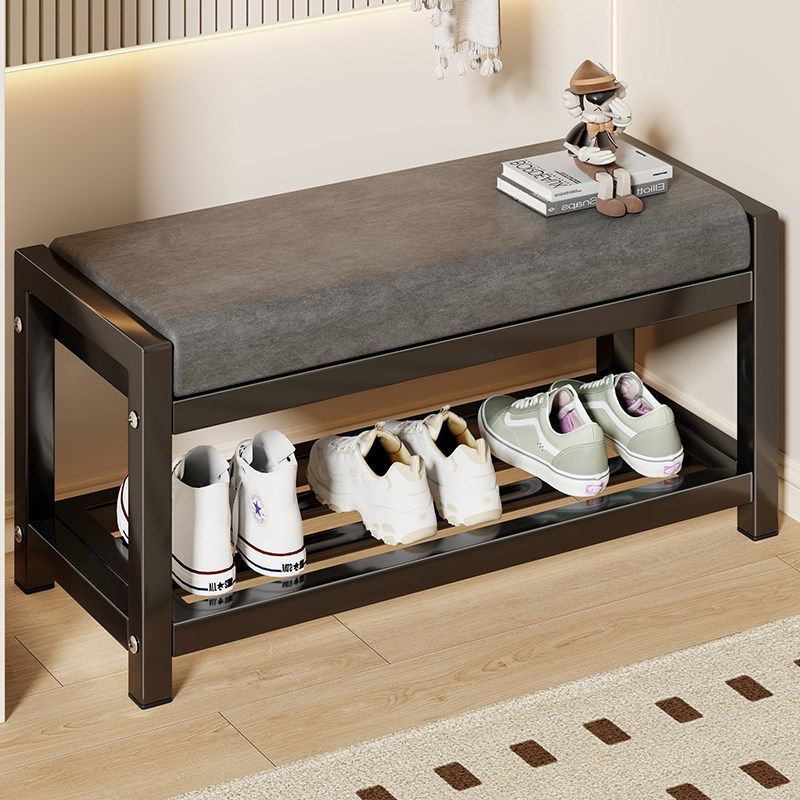 家用门口换鞋凳收纳凳矮凳玄关长条凳多功能铁艺储物凳夹缝换鞋凳,住宅家具,换鞋凳,淘宝优惠券,粉丝福利购,淘宝优惠卷