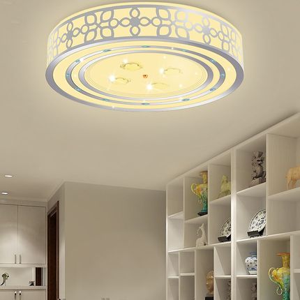 led超薄大功率吸顶灯三色变光家用书房客厅卧室专用现代简约灯具