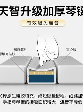 手卷电子钢琴88键盘专业折叠便携式E成人初学者儿童幼师女家用随