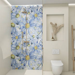 现代简约客厅走廊卫生间洗手间背景墙瓷砖拼接大花砖600x1200mm