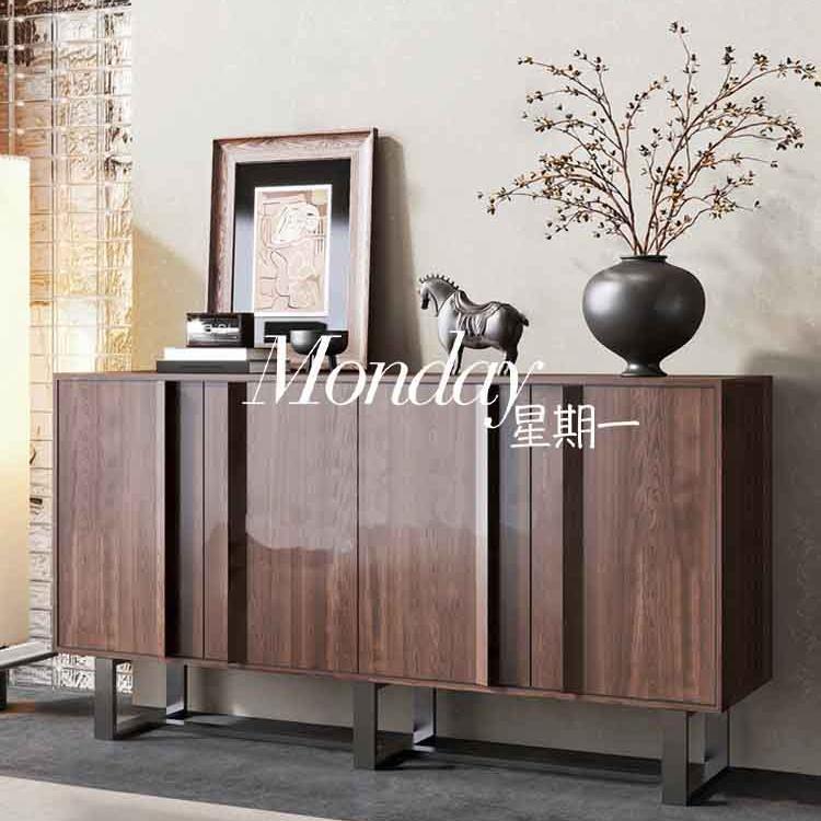 法式复古大容量储物柜客厅靠墙斗柜轻奢复古柜子/家具