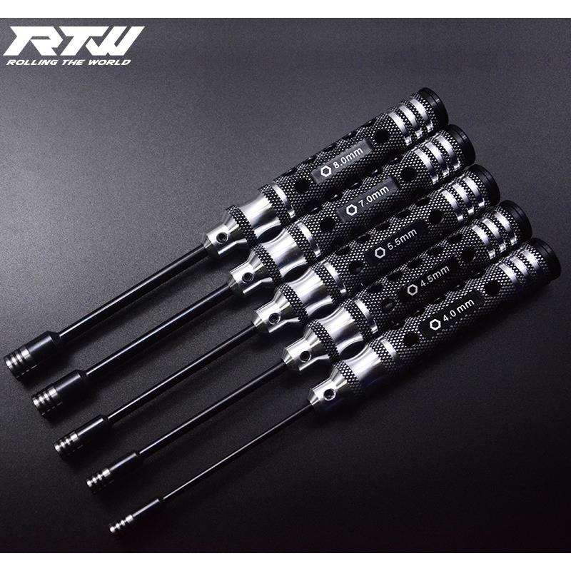 RTW内六角公制套筒RC模型车模维修工具4.0-4.5-5.5-7.0-8.0