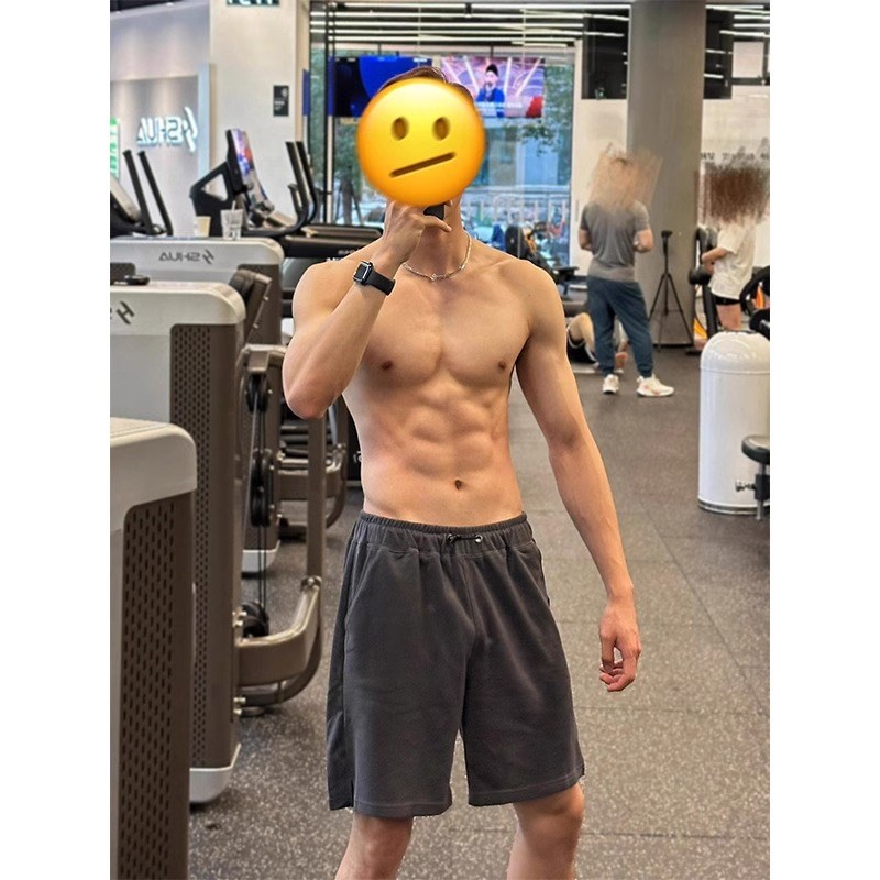 特大码300斤美式重磅运动短裤男夏季潮牌健身裤子宽松休闲五分裤2