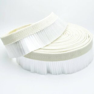 布毛刷、玻璃机械石材机械用布毛刷、磨边机机床用挡水毛刷