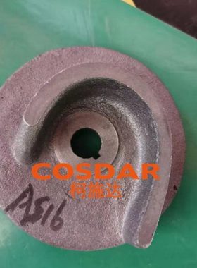 AS16污水泵叶轮自耦式潜水排污泵配件泥水电动抽吸提升泵铸铁叶片